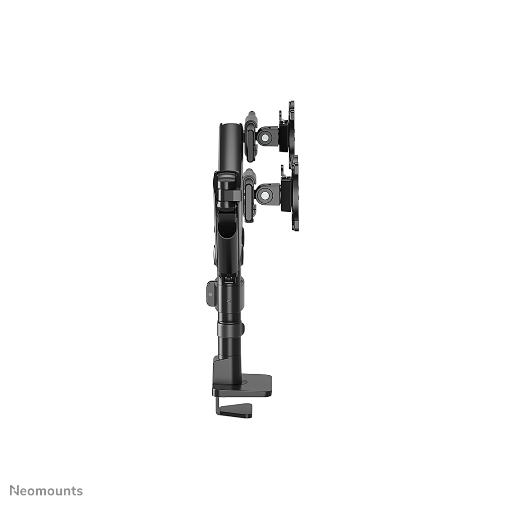 Neomounts DS65S-950BL2 Brazo de monitor 24-34" - resorte de gas - Topfix - multi ajustable - Tope-a-180°